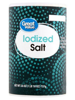 Great Value Iodized Salt, 26 oz