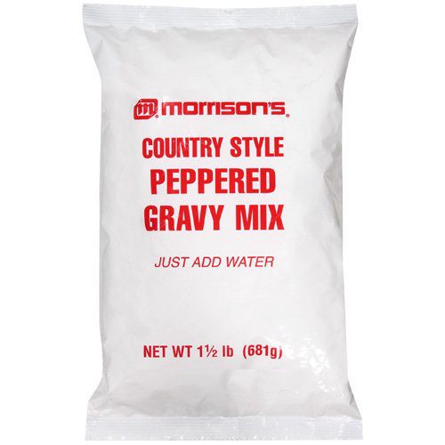 Morrison Country Style Peppered Gravy Mix, 24 Oz