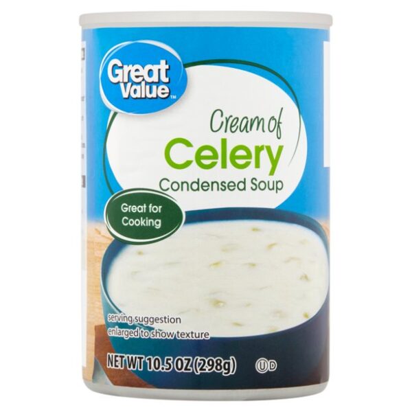 Great Value Cream of Celery Condensed Soup, 10.5 oz