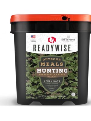 ReadyWise Hunting Breakfast & Entrée Bucket, 60.78 Oz