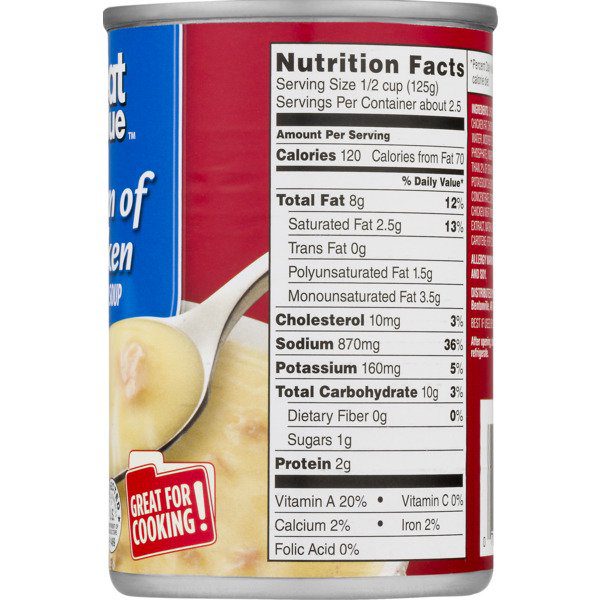 Great Value Cream Of Chicken Condensed Soup, 10.5 oz