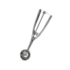 Mainstays Trigger Cookie Scoop, Squeeze Release Handle, Steel with Chrome Plating
