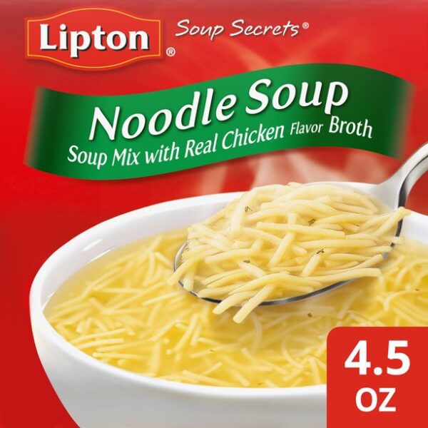 Lipton Soup Secrets Instant Soup Mix Noodle 4.5 oz, 2 ct