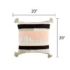 Better Homes & Gardens 20" x 20" Chunky Stripe Outdoor Pillow by Dave & Jenny Marrs