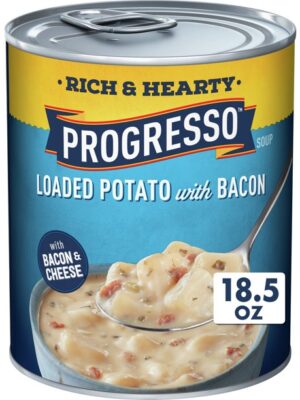 Progresso Rich & Hearty, Loaded Potato with Bacon Soup, 18.5 oz
