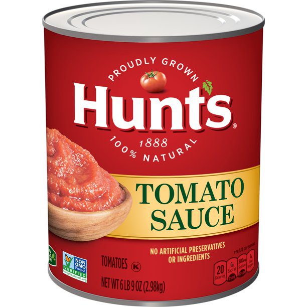 Hunt's Tomato Sauce, 100% Natural Tomato Sauce, 105 Oz