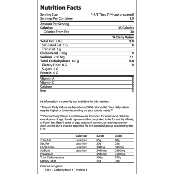 Pioneer Brand Gravy Mix, Peppered, 2.75 Oz
