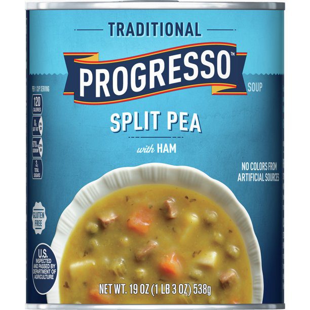 Progresso Traditional, Split Pea with Ham Soup, 19 oz.