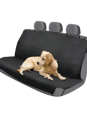 2Air Odor Eliminating Polyester Rear Bench Car Seat Cover Black, 3801809