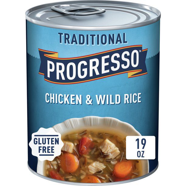 Progresso Traditional, Chicken and Wild Rice Soup, Gluten Free, 19 oz.