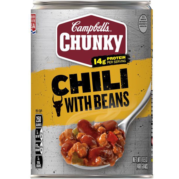 Campbell's Chunky Chili with Beans, 16.5 oz. Can