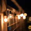 Better Homes & Gardens 20-Count Clear Glass Globe G40 Bulbs Outdoor String Lights