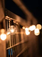 Better Homes & Gardens 20-Count Clear Glass Globe G40 Bulbs Outdoor String Lights