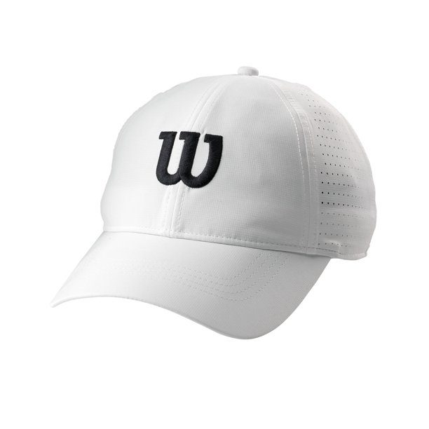 Wilson Ultralight Adult Tennis Sport Cap/Hat, White