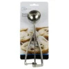 Mainstays Trigger Cookie Scoop, Squeeze Release Handle, Steel with Chrome Plating