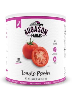 Augason Farms Tomato Powder Emergency Food Storage 3 lbs 10 oz No. 10 Can