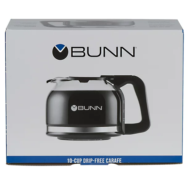 BUNN 10-Cup Drip Free Glass Coffee Decanter