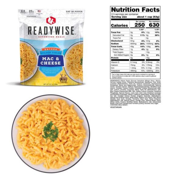ReadyWise Hunting Breakfast & Entrée Bucket, 60.78 Oz