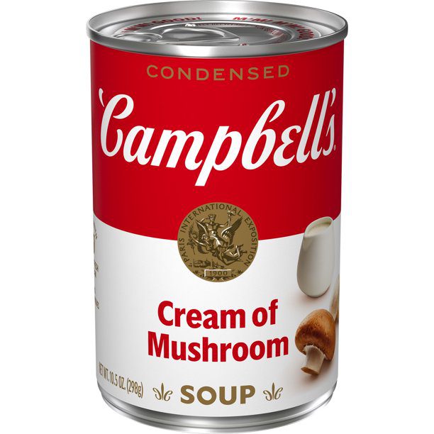 Campbell's Condensed Cream of Mushroom Soup, 10.5 Ounce Can
