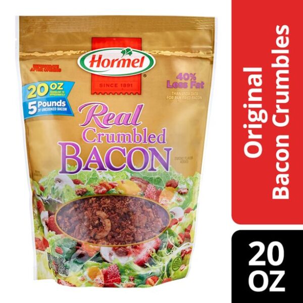 Hormel Real Crumbled Bacon Pouch, 20 oz