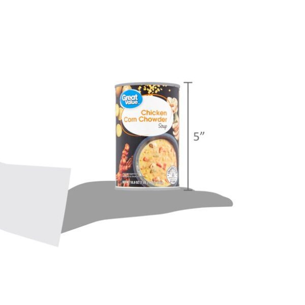Great Value Chicken Corn Chowder Soup, 18.8 oz