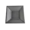 Mainstays Greyson 30” Square Wood Burning Fire Pit with Mesh Screen