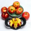 Mainstays 8-Wedge Stainless Steel Apple Slicer and Corer, Black