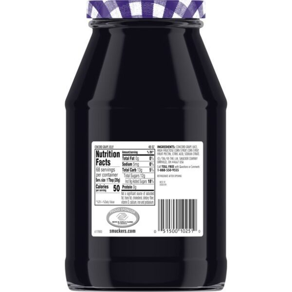 Smucker's Concord Grape Jelly, 48 Ounces